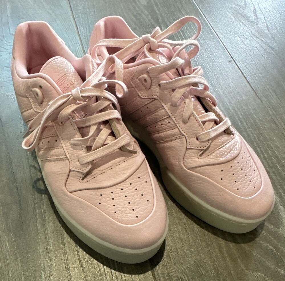 Adidas Originals Rivalry Lux Low Pink Unisex Leather Sneaker